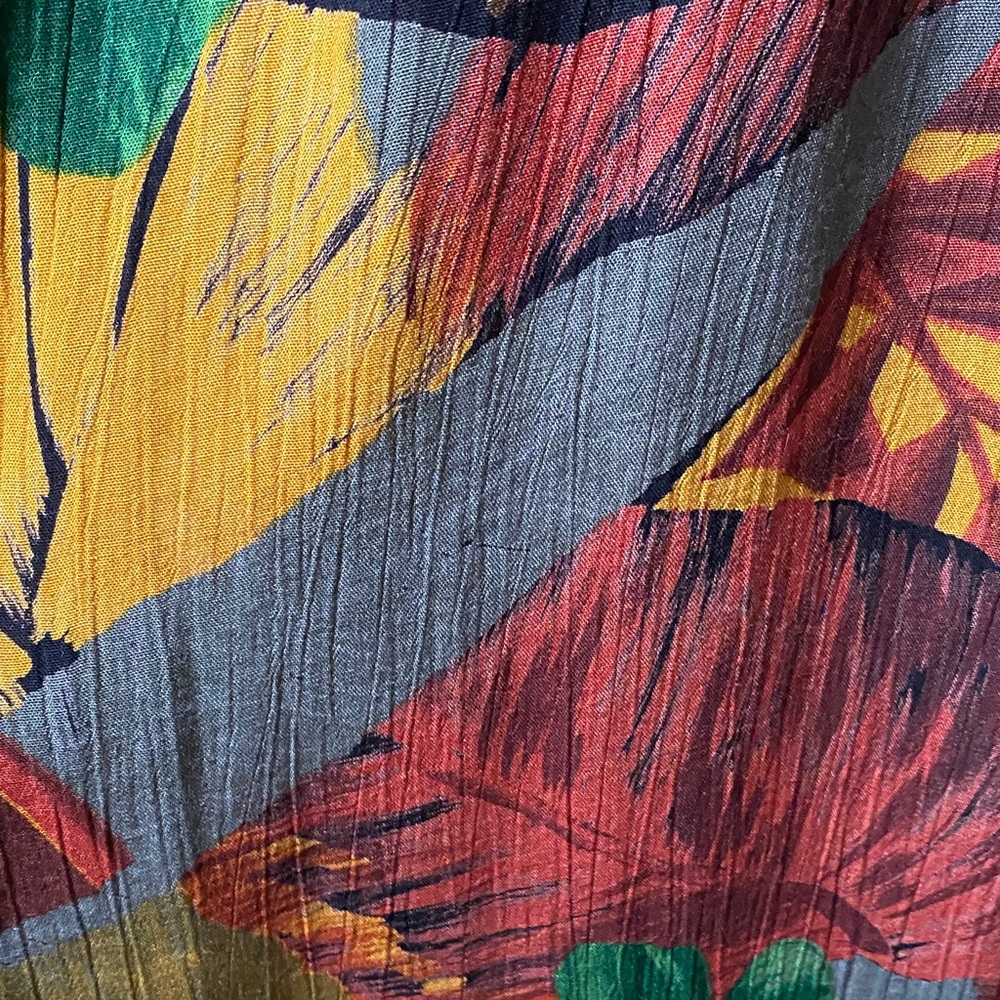 Fitting Image Multicolor Abstract women’s size 22W swing vintage duster - Picture 4 of 16